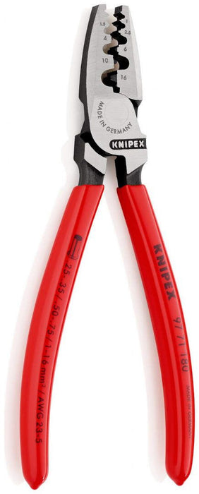 Knipex klešta za krimpovanje hilzni 0,25 - 16,0 mm² (97 71 180)