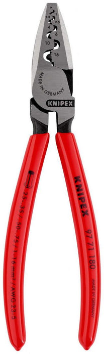 Knipex klešta za krimpovanje hilzni 0,25 - 16,0 mm² (97 71 180)