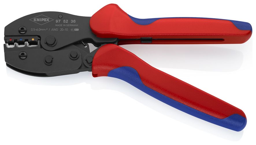 Knipex klešta za krimpovanje PreciForce® za izolovane konektore 0,5 - 6,0mm² (97 52 36)