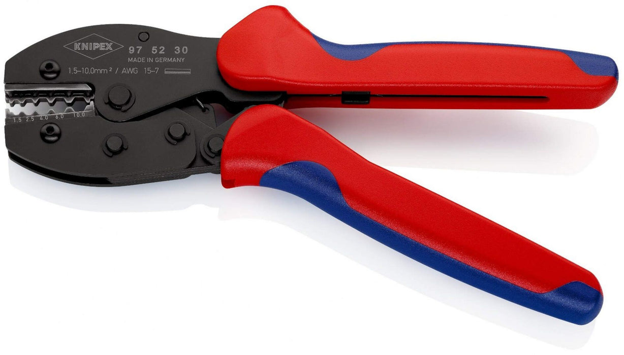 Knipex klešta za krimpovanje PreciForce® za neizolovane konektore 1,5 - 10,0 mm² (97 52 30)