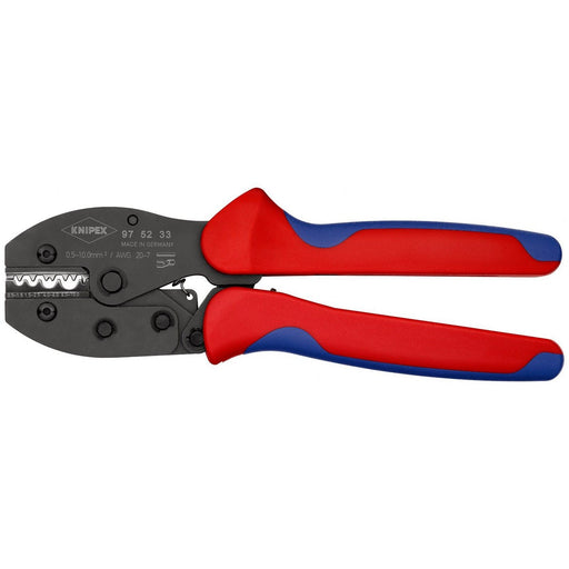 Knipex klešta za krimpovanje PreciForce® za neizolovane stopice i konektore 0,5 - 10mm² (97 52 33)