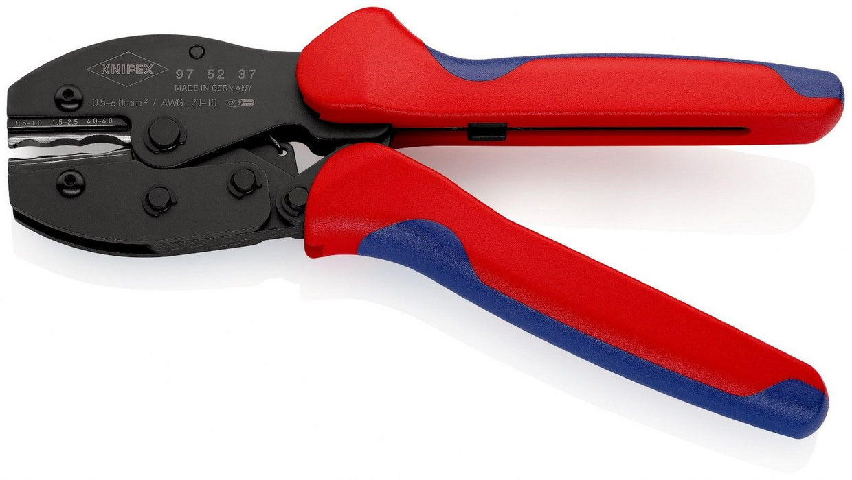 Knipex klešta za krimpovanje PreciForce® za termoskupljajuće konektore 0,5 - 6,0mm² (97 52 37)