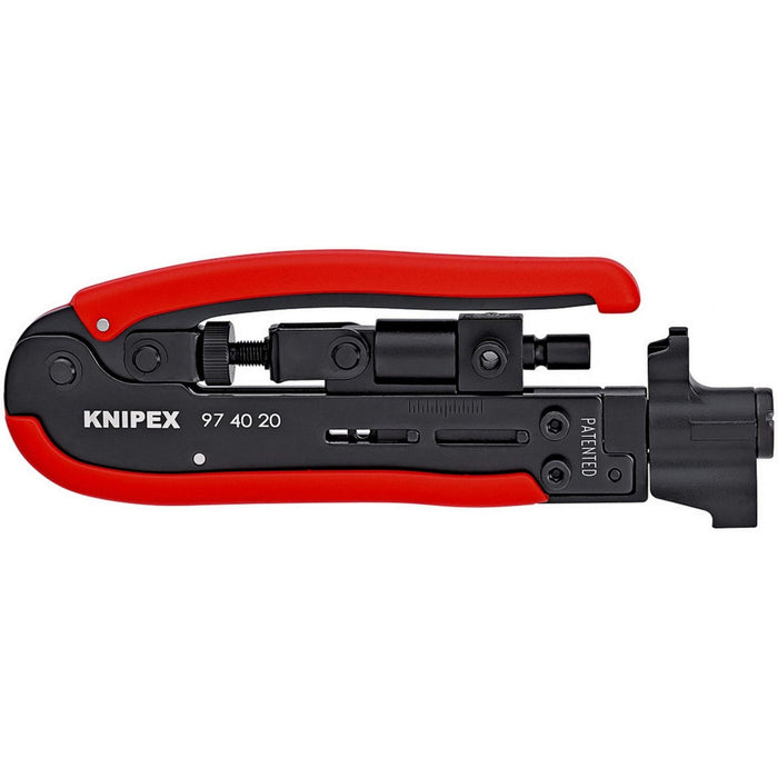 Knipex klešta za krimpovanje za F / BNC / RCA konektore (97 40 20 SB)