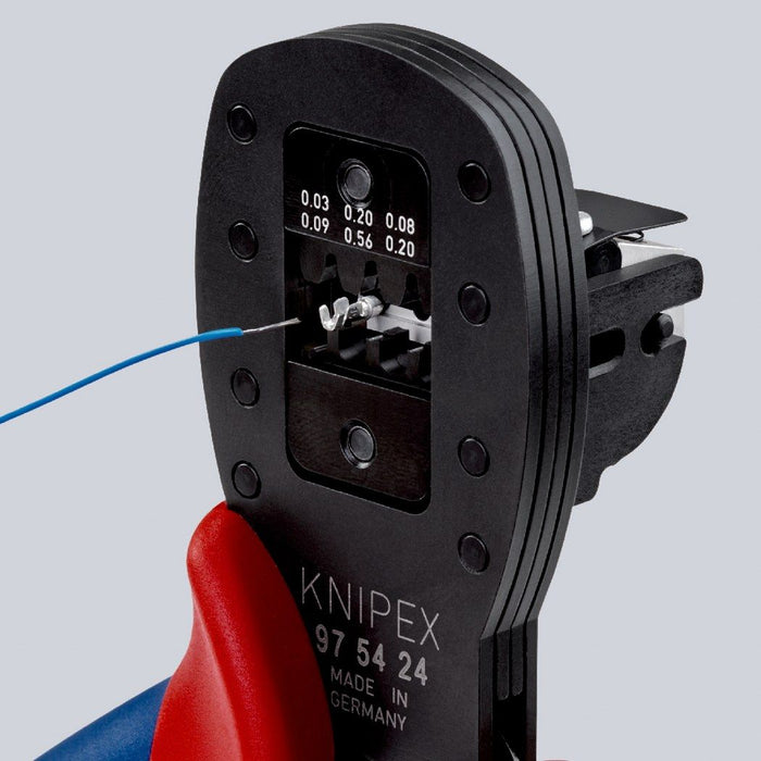 Knipex klešta za krimpovanje za mini konektore Micro-Fit™ (97 54 25)