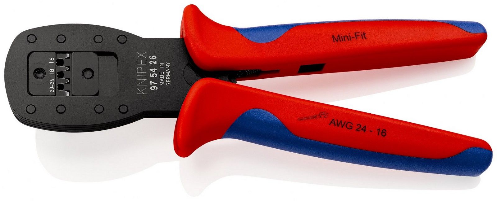 Knipex klešta za krimpovanje za mini konektore Micro-Fit™ (97 54 26)