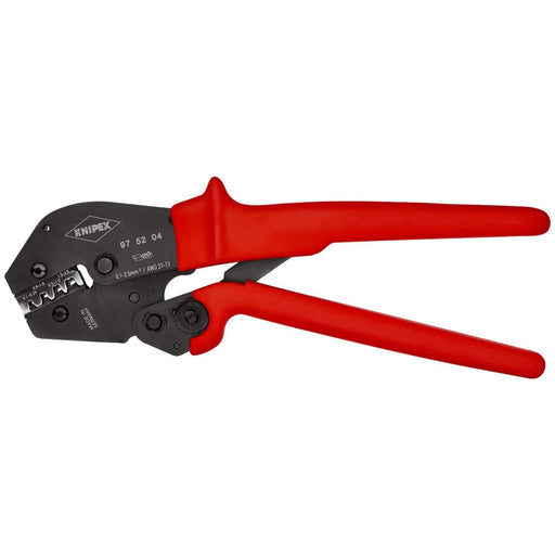 Knipex klešta za krimpovanje za neizolovane otvorene konektore 0,1 - 2,5 mm² (97 52 04)