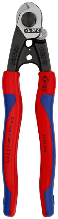 Knipex klešta za sečenje sajli i žičanih užadi 190mm (95 62 190)