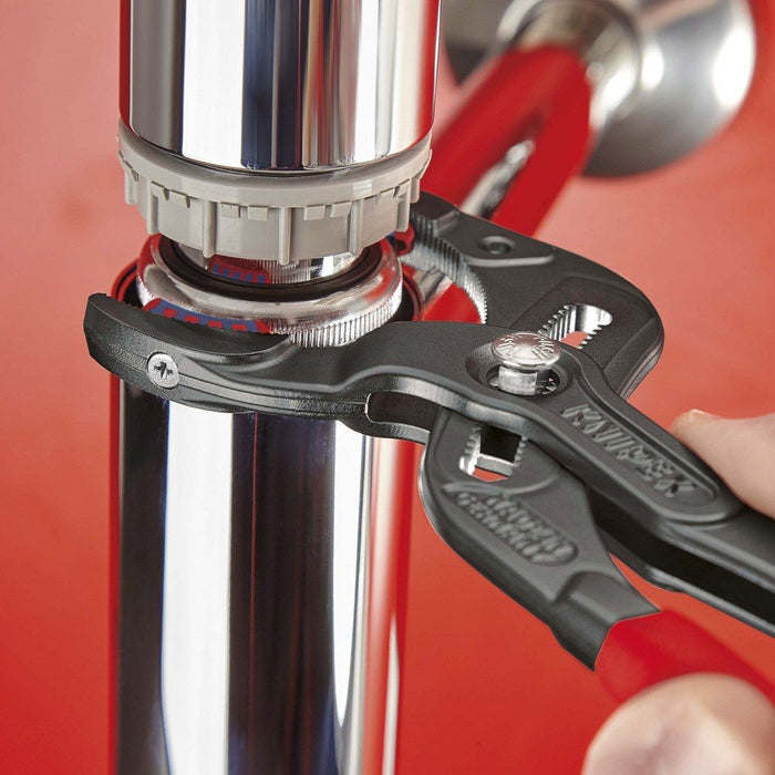 Knipex klešta za sifone i konektore sa plastičnim čeljustima za osetljive površine (81 11 250)