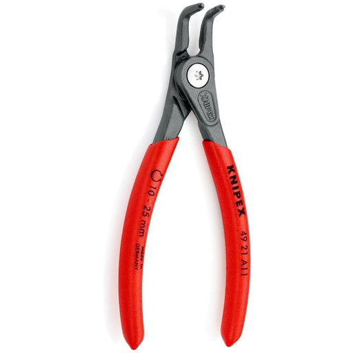 Kriva Knipex klešta za spoljašnje sigurnosne prstenove 130mm (49 21 A11)