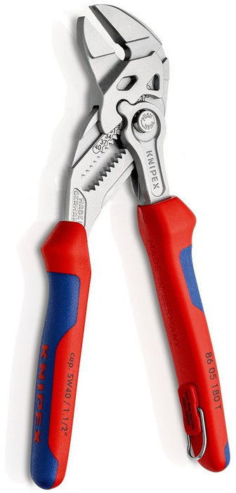 Knipex hromirana ključ klešta sa dodatkom za kačenje 180mm (86 05 180 T)