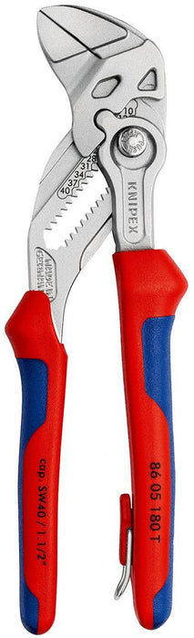 Knipex hromirana ključ klešta sa dodatkom za kačenje 180mm (86 05 180 T)