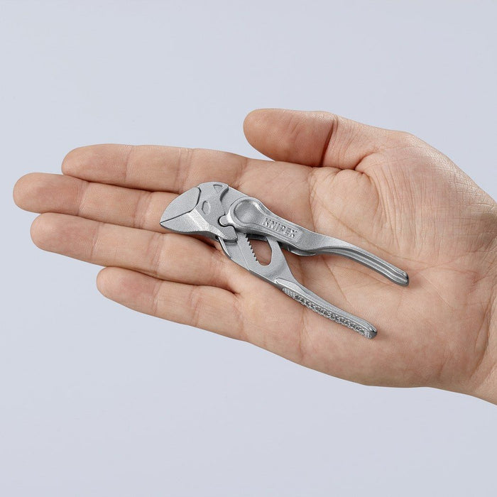 Knipex ključ XS klešta glatke čeljusti 100mm - hromirana (86 04 100)
