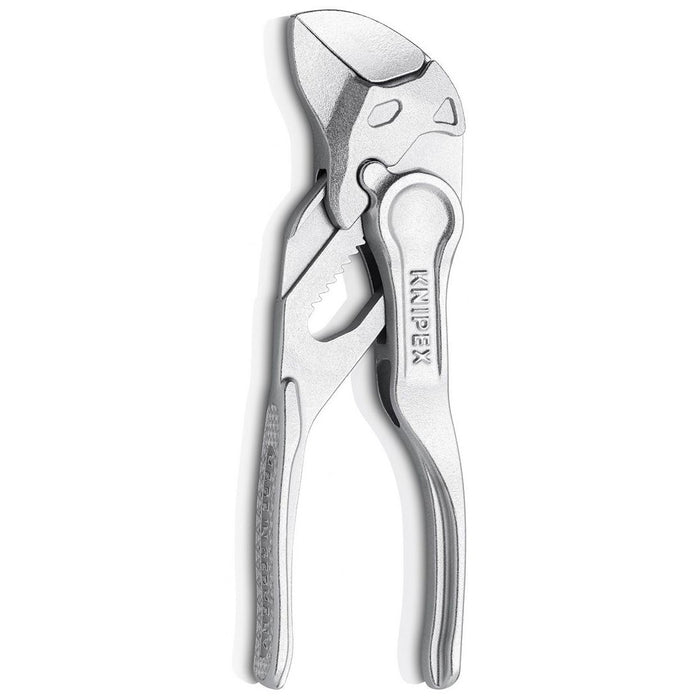 Knipex ključ XS klešta glatke čeljusti 100mm - hromirana (86 04 100)
