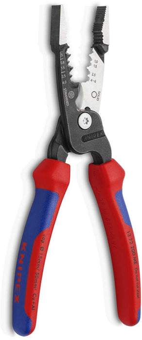 Knipex kombinovana električarska klešta za skidanje izolacije 200mm (13 72 200 ME)