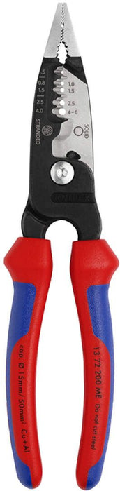 Knipex kombinovana električarska klešta za skidanje izolacije 200mm (13 72 200 ME)