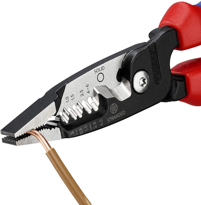 Knipex kombinovana električarska klešta za skidanje izolacije 200mm (13 72 200 ME)