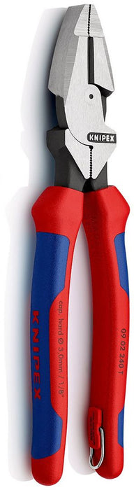 Knipex kombinovana klešta za kablove Lineman 240mm sa dodatkom za kačenje (09 02 240 T)