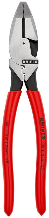 Knipex kombinovana klešta za kablove sa tačkom za presovanje Lineman 240mm (09 11 240)