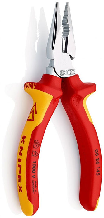 Knipex kombinovana špic klešta 1000V VDE izolovana 145mm (08 26 145)