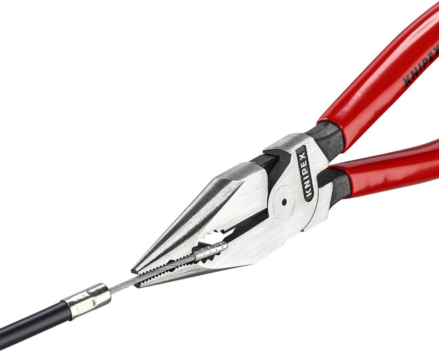 Knipex kombinovana špic klešta 185mm, sa gumiranim ručkama (08 21 185)