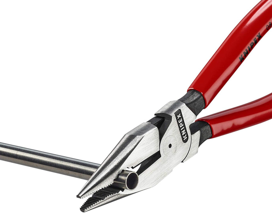 Knipex kombinovana špic klešta 185mm, sa gumiranim ručkama (08 21 185)