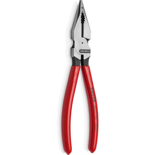 Knipex kombinovana špic klešta 185mm, sa gumiranim ručkama (08 21 185)