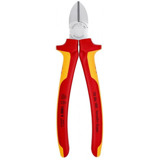 Knipex izolovane kose sečice 180mm 1000V VDE - u blister pakovanju (70 06 180 SB)