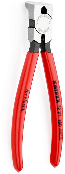 Knipex kose sečice za sečenje plastike 160mm - pod 85° (72 21 160)