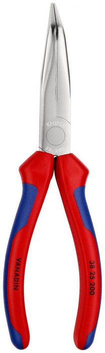 Knipex kriva poluobla mehaničarska klešta 200mm pod 40° - hromirana (38 25 200)