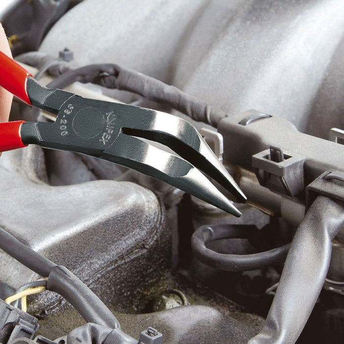 Knipex kriva poluobla mehaničarska klešta 200mm - pod 70° (38 71 200)