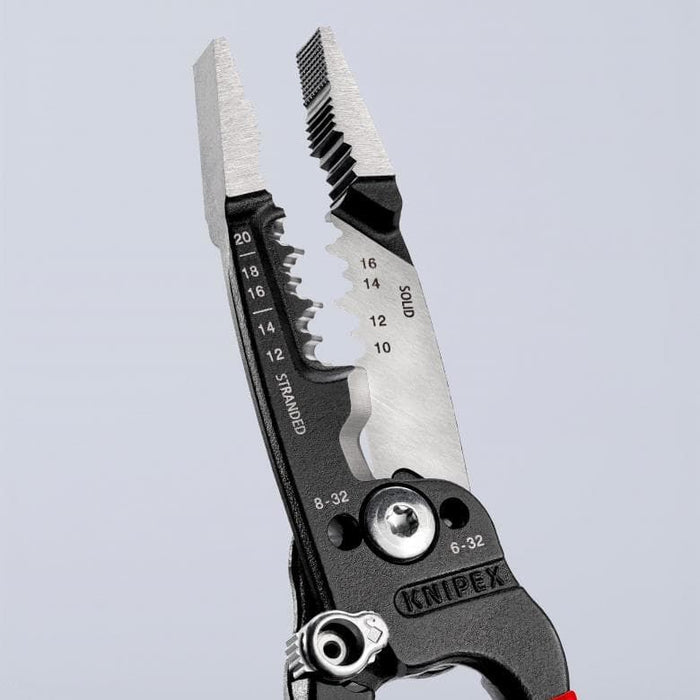 Knipex multifunkcionalna električarska klešta za skidanje izolacije 200mm (13 71 8)