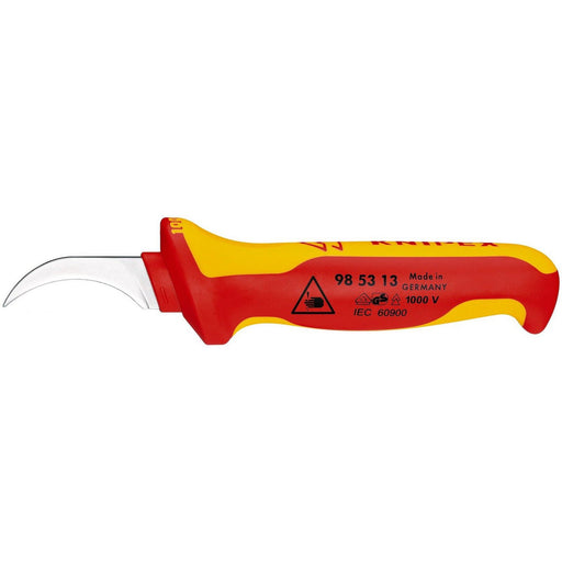 Knipex nož za električare sa srpastim vrhom 1000 VDE izolovan (98 53 13)