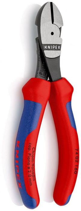 Knipex ojačane bočne sečice 160mm (74 02 160)