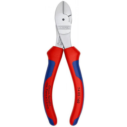 Knipex hromirane ojačane bočne sečice 160mm (74 05 160)