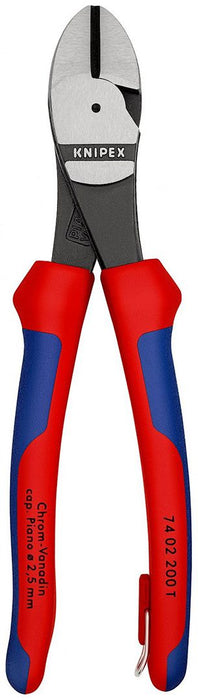 Knipex ojačane bočne sečice 200mm sa dodatkom za kačenje (74 02 200 T)