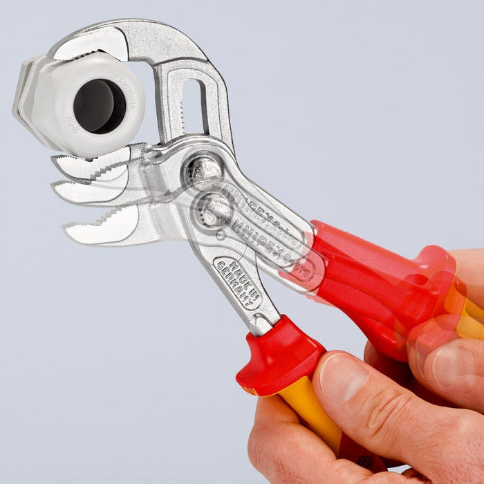 Knipex papagaj - 1000V VDE izolovana cevna klešta 250mm COBRA 2" - hromirana (87 26 250)