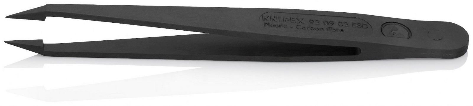 Knipex plastična špic pinceta - igličasta ESD 115mm (92 09 02 ESD)