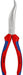 Knipex povijena poluobla mehaničarska klešta 200mm - hromirana (38 35 200)