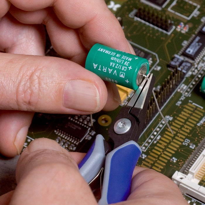 Knipex precizna klešta za elektroniku sa ravnim čeljustima 135mm (34 12 130)