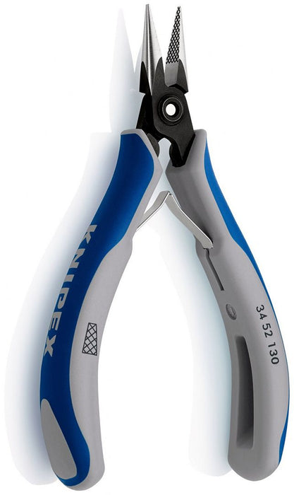 Knipex precizna klešta za elektroniku sa poluokruglim čeljustima 130mm (34 52 130)