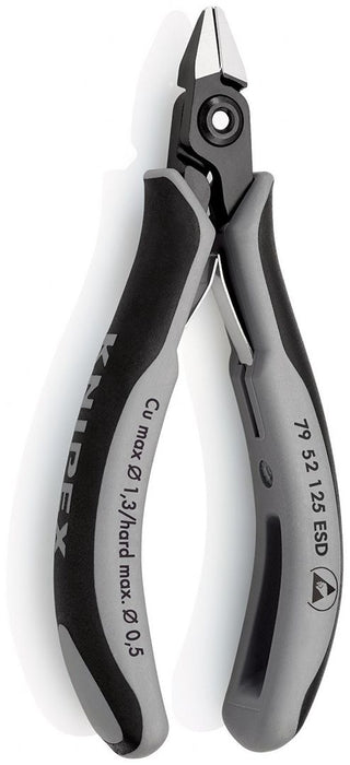 Knipex precizne kose sečice za elektroniku - sa stezaljkom 125mm (79 52 125 ESD)
