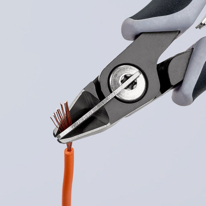 Knipex precizne kose sečice za elektroniku - sa stezaljkom 125mm (79 52 125 ESD)