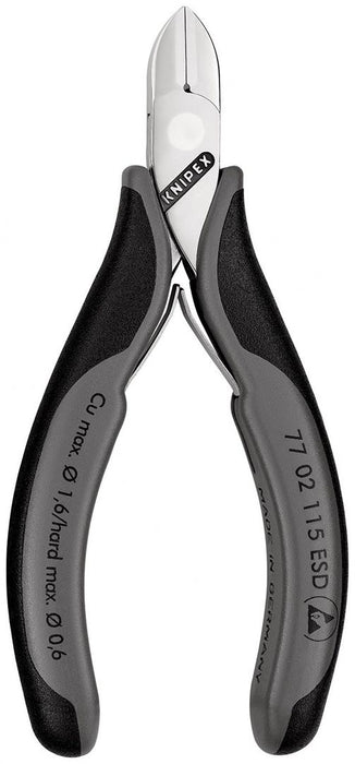 Knipex precizne kose sečice za elektroniku sa oprugom 115mm (77 02 115 ESD)