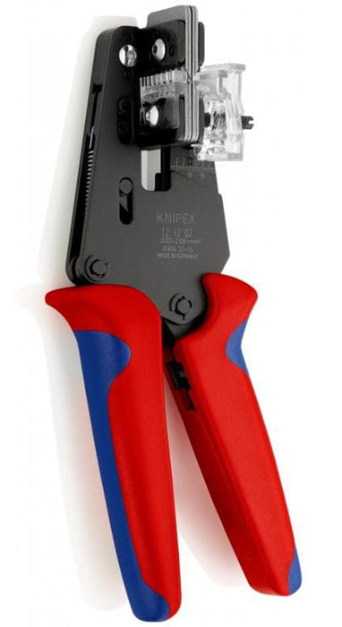 Knipex precizni skidač izolacije sa profilnim noževima 0,03 - 2,08mm² (12 12 02)