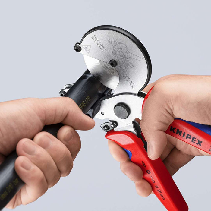 Knipex rezač za plastične i kompozitne cevi do Ø26mm (90 25 25)