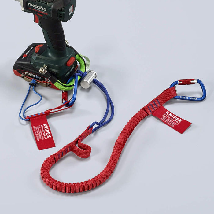 Knipex traka za osiguranje alata od pada sa karabinerom - u blister pakovanju (00 50 12 T BK)