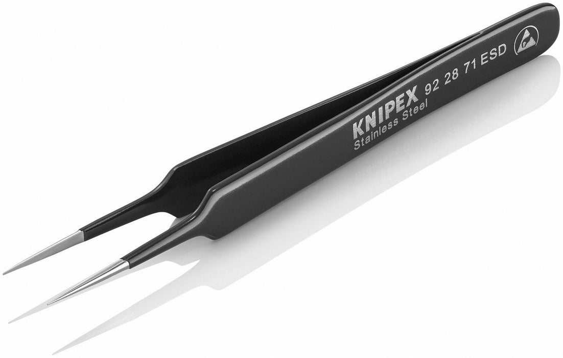 Knipex univerzalna precizna špicasta pinceta ESD 110mm (92 28 71 ESD)
