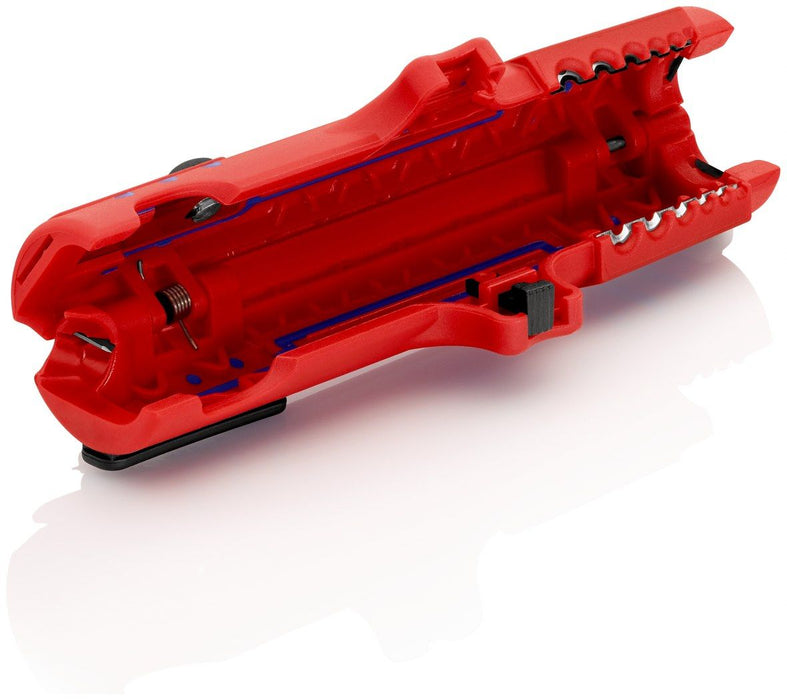 Knipex univerzalni alat za skidanje izolacije sa nožem za uzdužno rezanje - u blister pakovanju (16 85 125 SB)