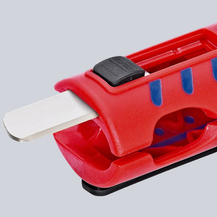 Knipex univerzalni alat za skidanje izolacije sa nožem za uzdužno rezanje - u blister pakovanju (16 85 125 SB)