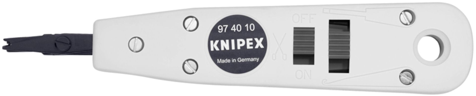 Knipex utiskivač za UTP/STP kablove Ø 0,4 - 0,8mm (97 40 10)